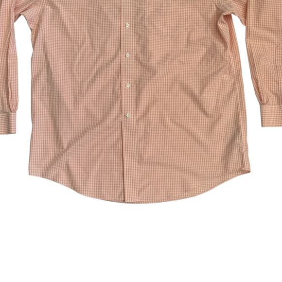 Brooks Brothers 1818 Madison Men's Size 16.5-35 Non Iron Button Up Check Shirt - Picture 14 of 16